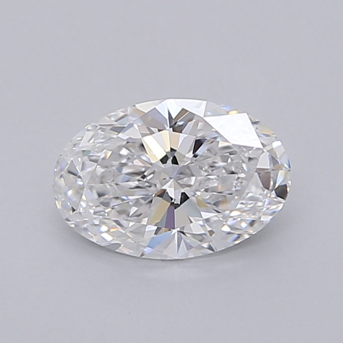 1.01 Carat Oval Shaped, Ideal Cut, D Color, VVS1 Clarity, IGI Certified Lab Grown Diamond