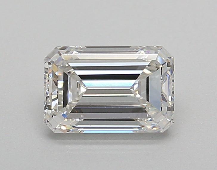 1.00 Carat Emerald Shaped, Very Good Cut, E Color, VS1 Clarity, IGI Certified Lab Grown Diamond