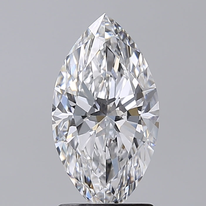1.80 Carat Marquise Shaped, Excellent Cut, D Color, VVS2 Clarity, IGI Certified Lab Grown Diamond