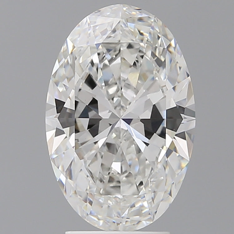 3.60 Carat Oval Shaped, Ideal Cut, E Color, VVS2 Clarity, IGI Certified Lab Grown Diamond
