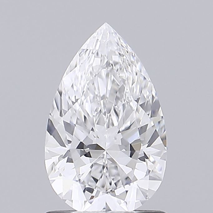 1.03 Carat Pear Shaped, Ideal Cut, E Color, VVS1 Clarity, IGI Certified Lab Grown Diamond