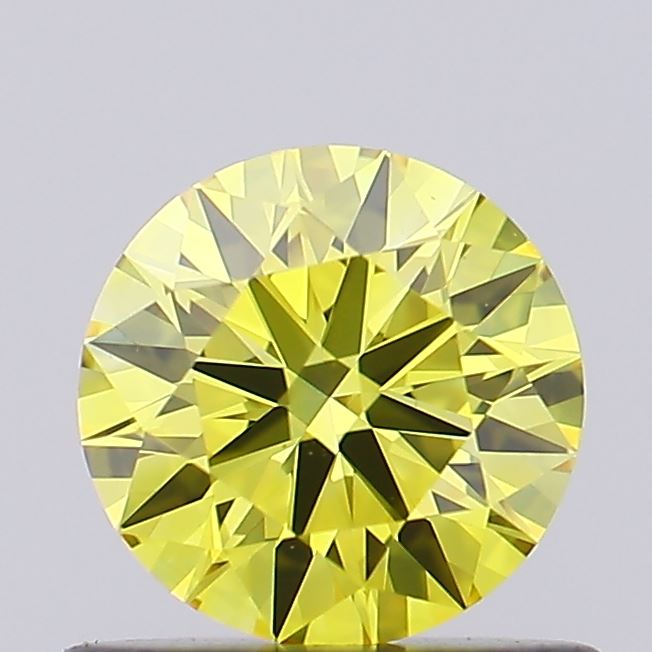 0.63 Carat Round Shaped, Ideal Cut, VS1 Clarity, IGI Certified Lab Grown Diamond
