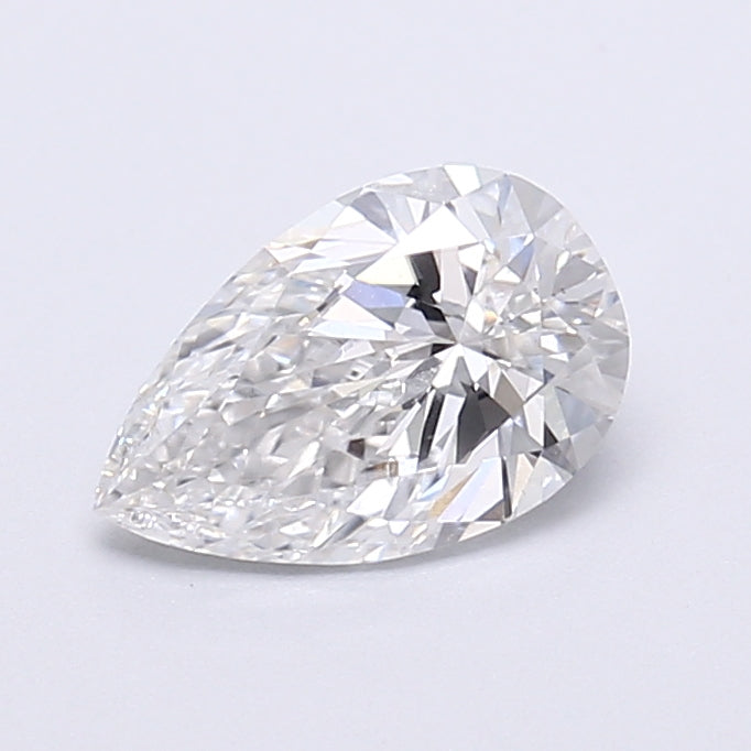 0.95 Carat Pear Shaped, Very Good Cut, E Color, VS1 Clarity, IGI Certified Lab Grown Diamond