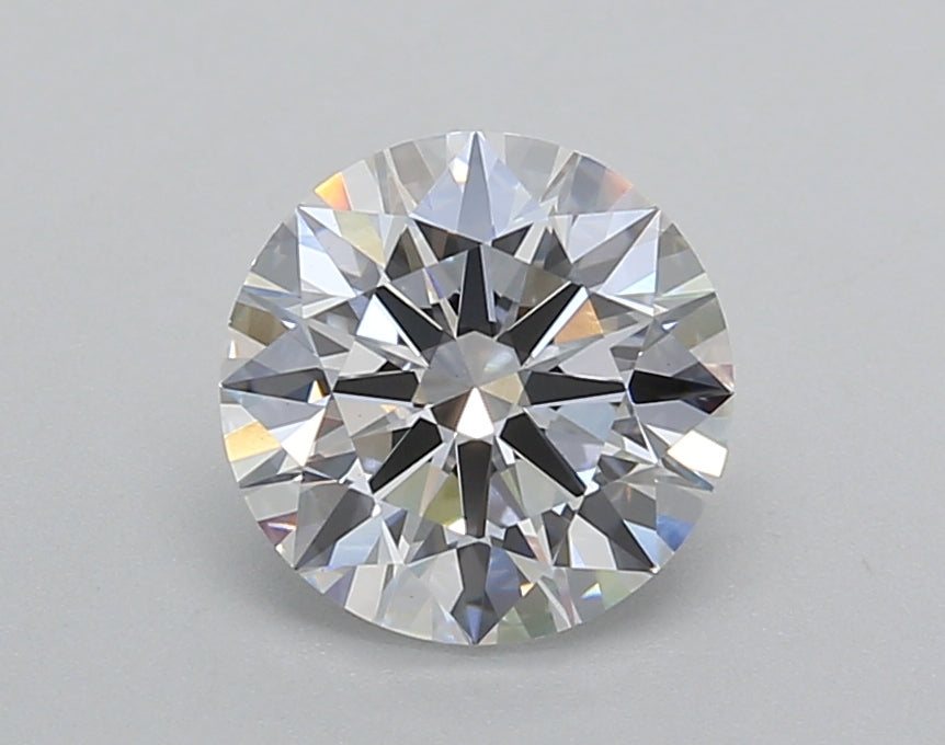 1.52 Carat Round Shaped, Ideal Cut, D Color, VVS2 Clarity, IGI Certified Lab Grown Diamond
