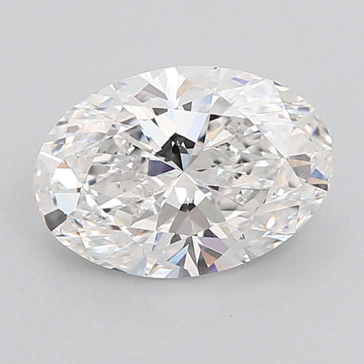 3.79 Carat Oval Shaped, Ideal Cut, E Color, VVS2 Clarity, IGI Certified Lab Grown Diamond