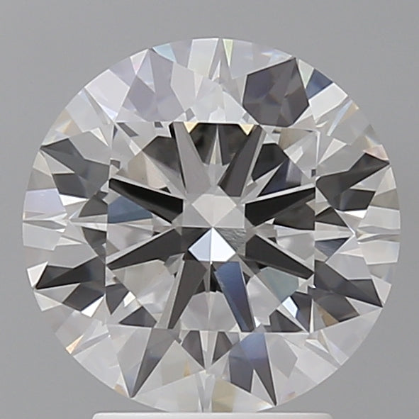 3.09 Carat Round Shaped, Ideal Cut, F Color, VVS2 Clarity, IGI Certified Lab Grown Diamond