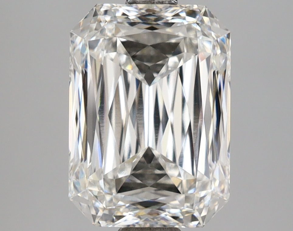 3.56 Carat Radiant Shaped, Ideal Cut, F Color, VVS1 Clarity, IGI Certified Lab Grown Diamond