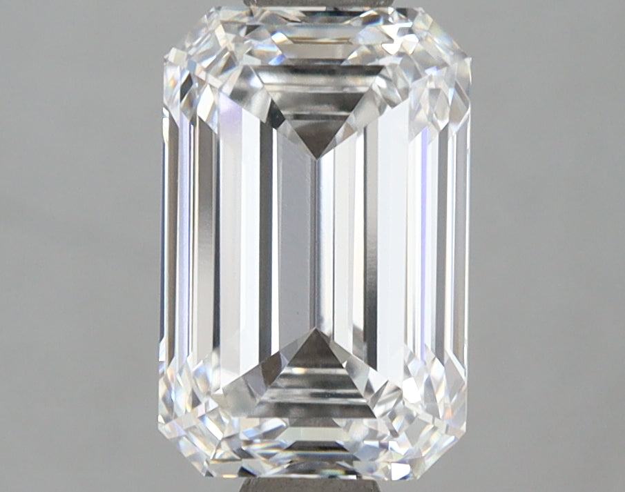 2.58 Carat Emerald Shaped, Ideal Cut, D Color, VVS1 Clarity, IGI Certified Lab Grown Diamond