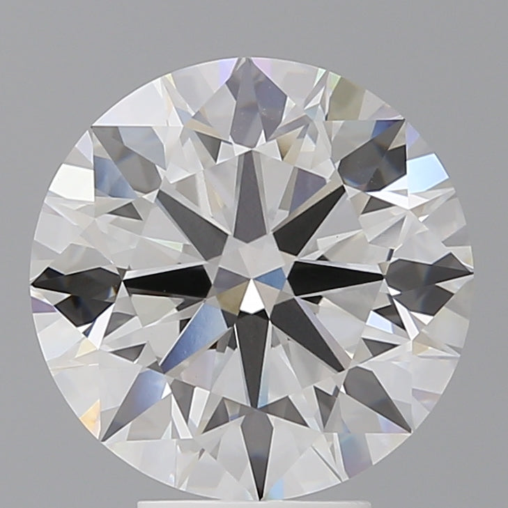 5.55 Carat Round Shaped, Ideal Cut, F Color, VVS2 Clarity, IGI Certified Lab Grown Diamond