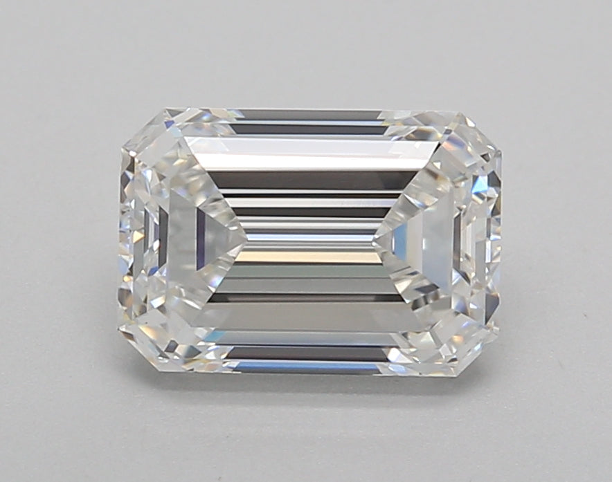 2.02 Carat Emerald Shaped, Very Good Cut, E Color, VVS2 Clarity, IGI Certified Lab Grown Diamond