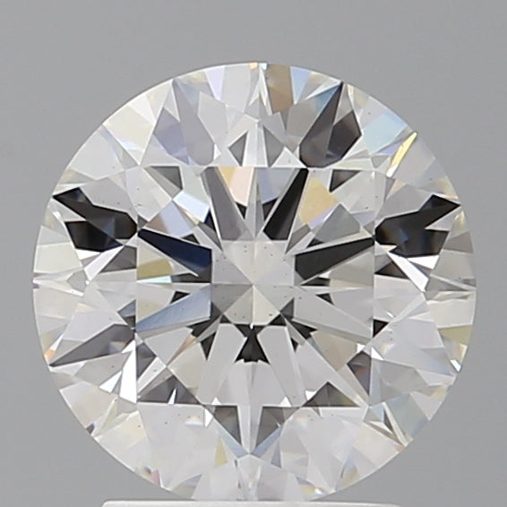 2.55 Carat Round Shaped, Ideal Cut, E Color, VS2 Clarity, IGI Certified Lab Grown Diamond