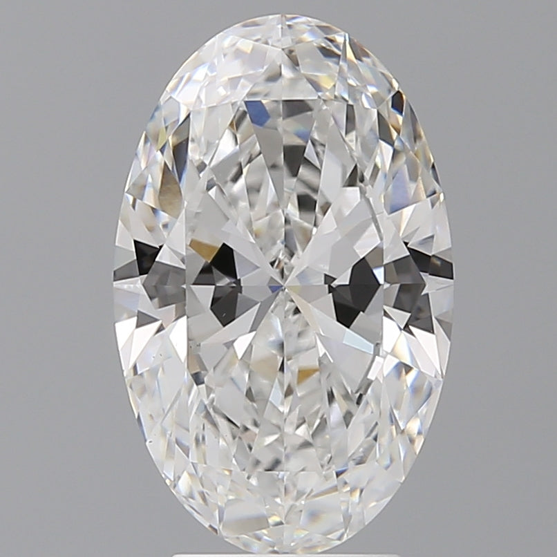 4.04 Carat Oval Shaped, Ideal Cut, E Color, VS1 Clarity, IGI Certified Lab Grown Diamond