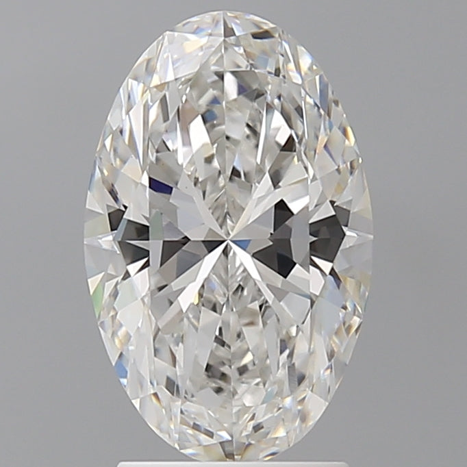 2.54 Carat Oval Shaped, Excellent Cut, F Color, VS1 Clarity, IGI Certified Lab Grown Diamond