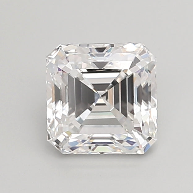 4.02 Carat Asscher Shaped, Excellent Cut, E Color, VVS2 Clarity, IGI Certified Lab Grown Diamond