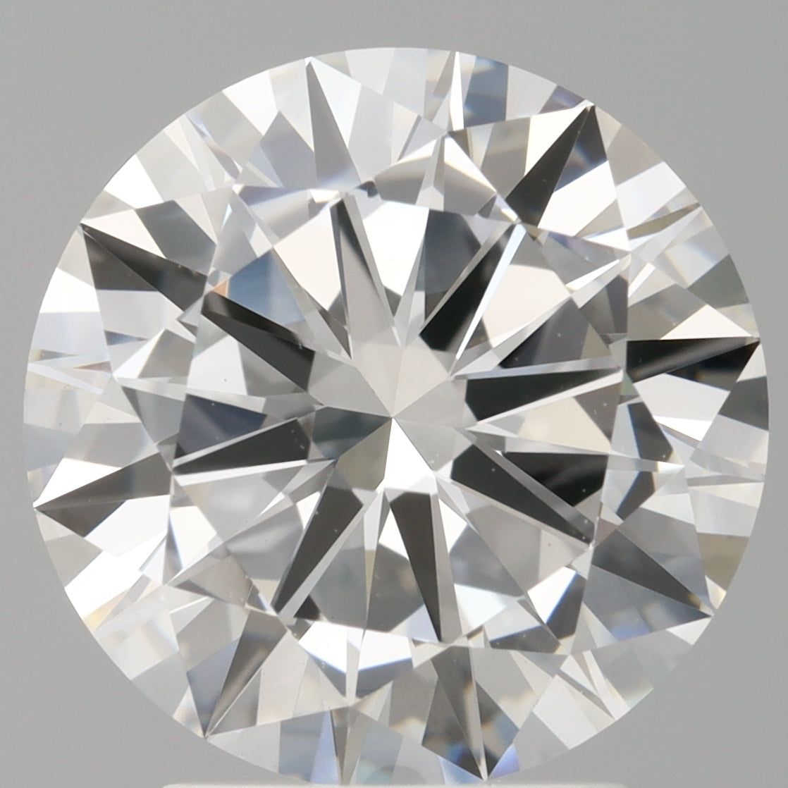 3.00 Carat Round Shaped, Excellent Cut, E Color, VVS2 Clarity, IGI Certified Lab Grown Diamond