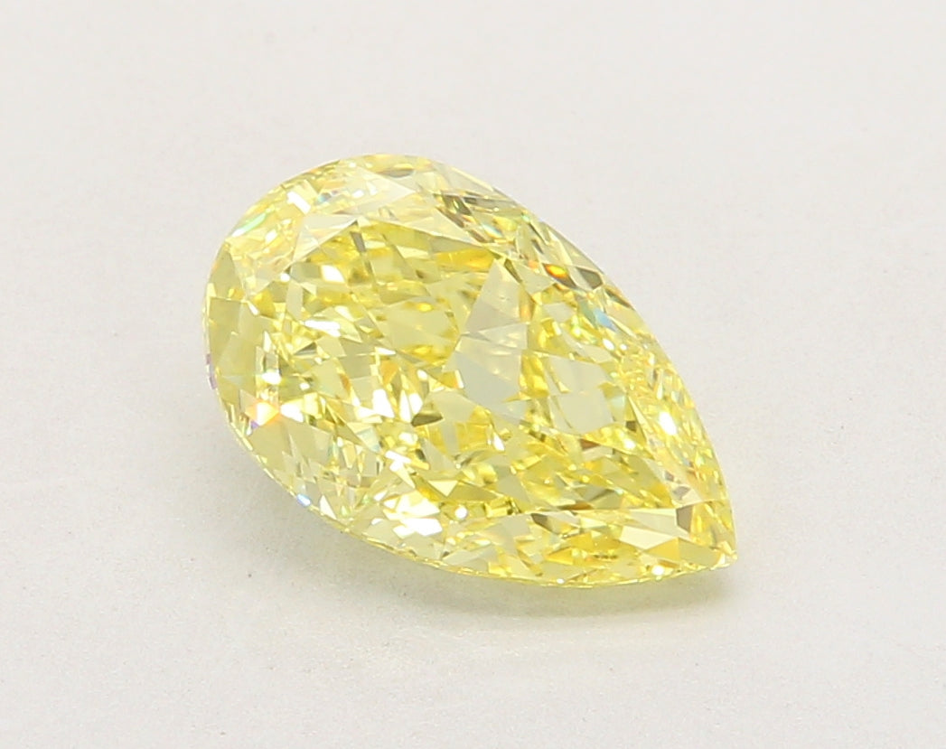 2.56 Carat Pear Shaped, Ideal Cut, VS1 Clarity, IGI Certified Lab Grown Diamond