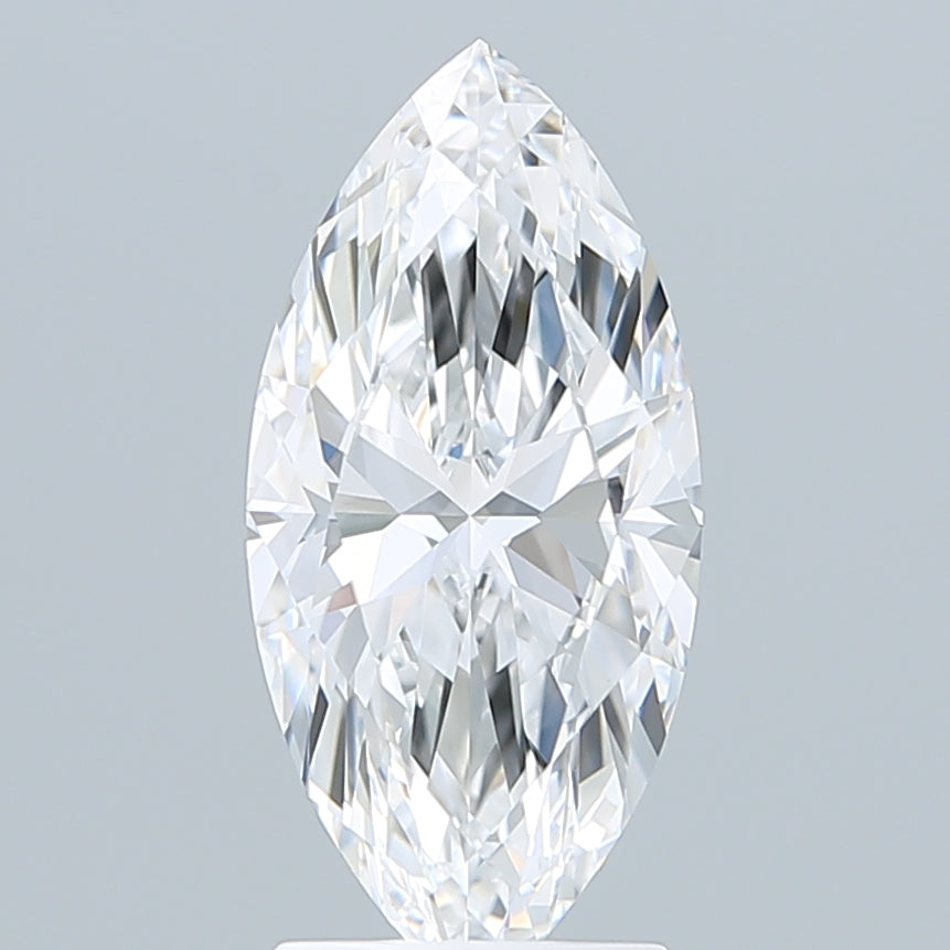 2.26 Carat Marquise Shaped, Ideal Cut, D Color, VVS2 Clarity, IGI Certified Lab Grown Diamond