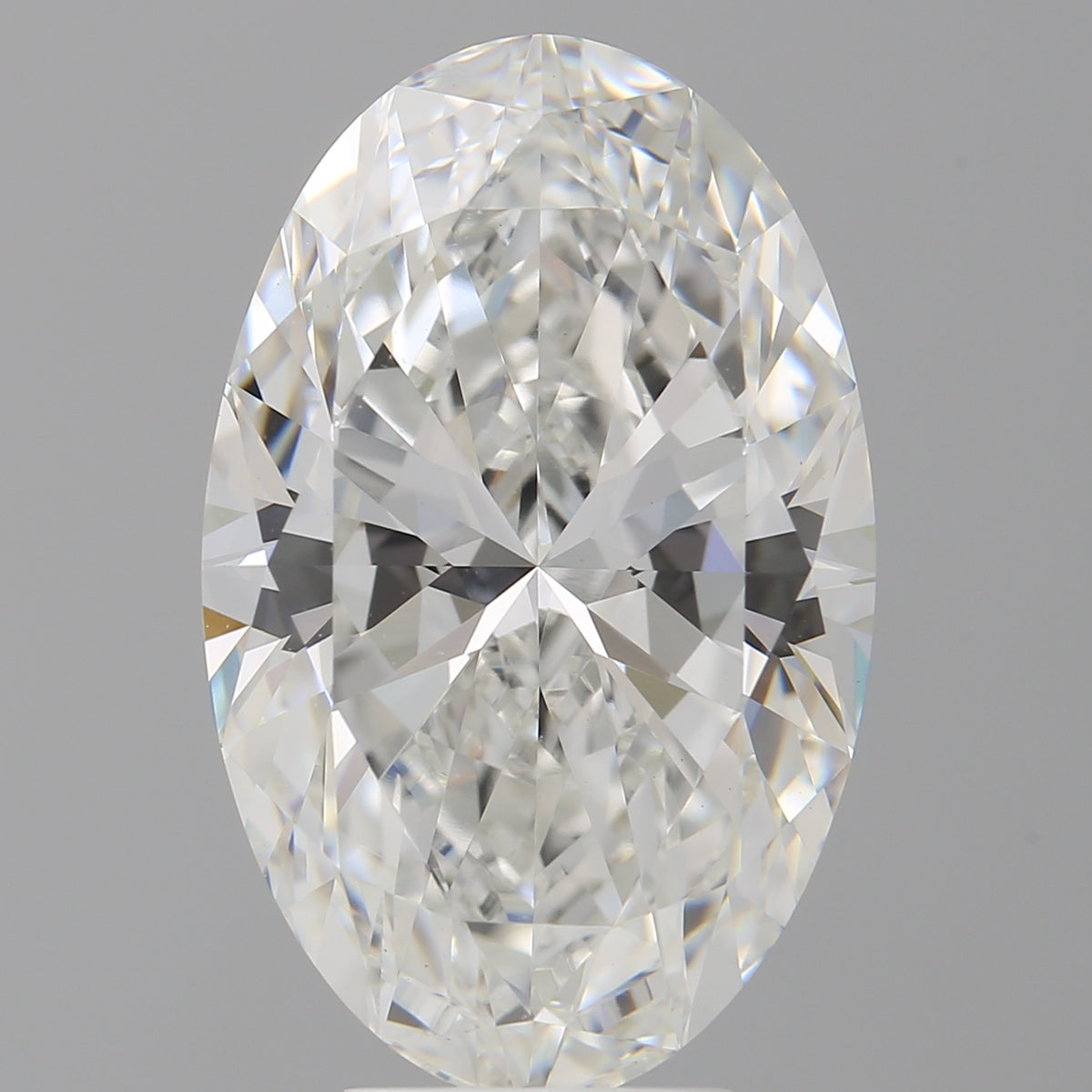 6.53 Carat Oval Shaped, Ideal Cut, F Color, VVS2 Clarity, IGI Certified Lab Grown Diamond