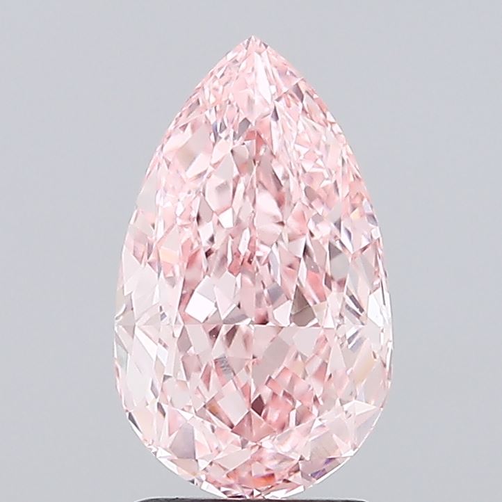 2.52 Carat Pear Shaped, Excellent Cut, VVS1 Clarity, IGI Certified Lab Grown Diamond