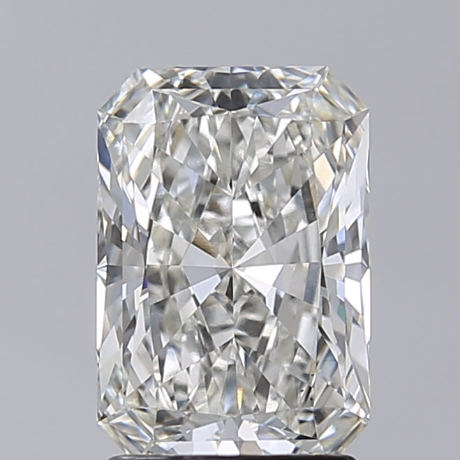 2.03 Carat Radiant Shaped, Ideal Cut, G Color, VVS2 Clarity, IGI Certified Lab Grown Diamond
