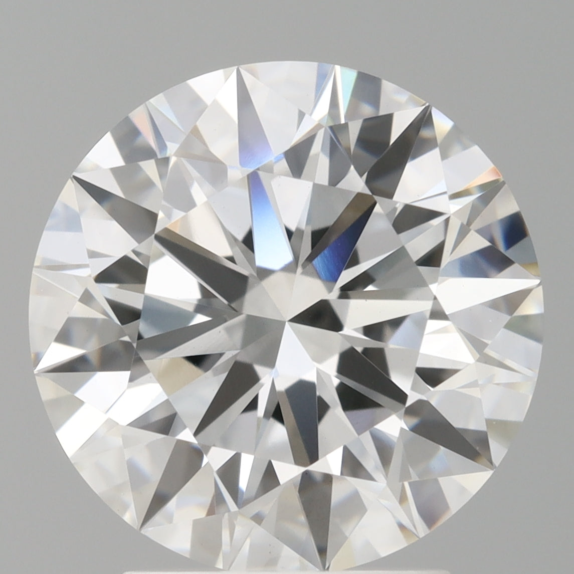 3.05 Carat Round Shaped, Ideal Cut, E Color, VVS2 Clarity, IGI Certified Lab Grown Diamond