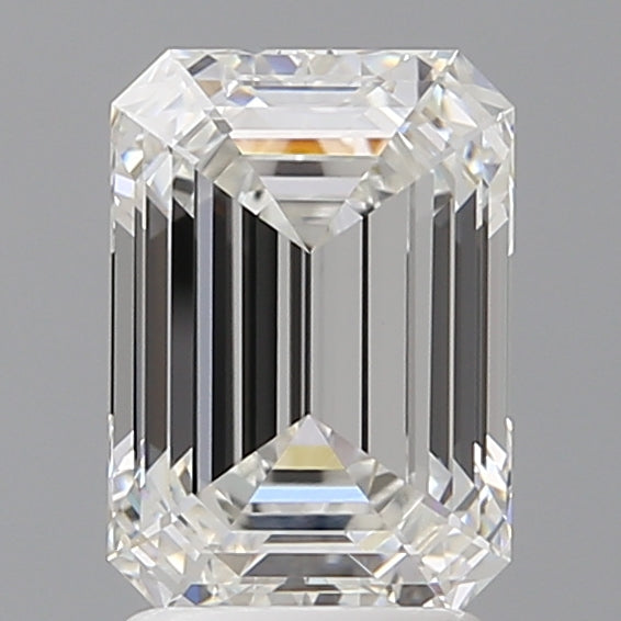 2.58 Carat Emerald Shaped, Ideal Cut, E Color, VVS2 Clarity, IGI Certified Lab Grown Diamond