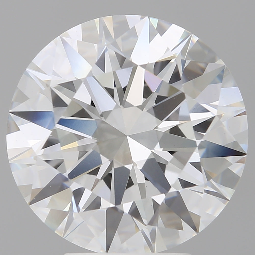 5.08 Carat Round Shaped, Ideal Cut, E Color, VVS2 Clarity, IGI Certified Lab Grown Diamond