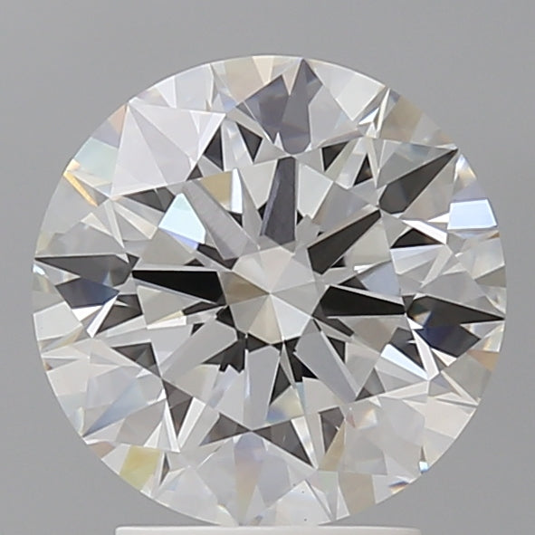 3.05 Carat Round Shaped, Ideal Cut, E Color, VVS2 Clarity, IGI Certified Lab Grown Diamond