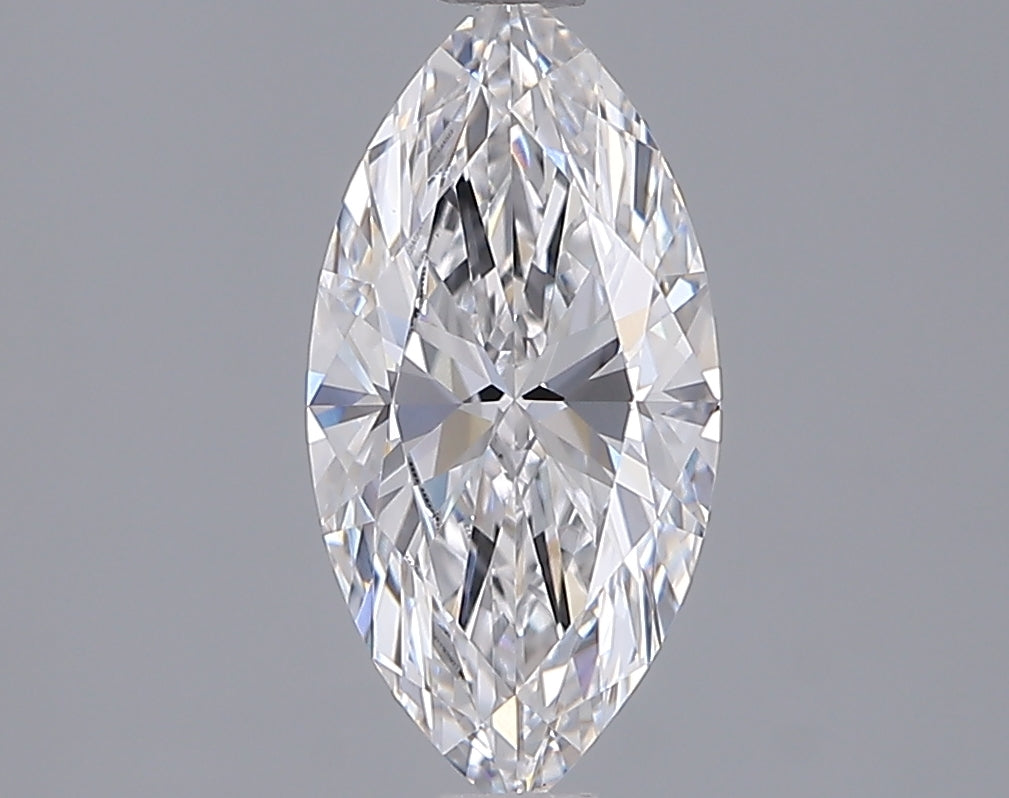 1.51 Carat Marquise Shaped, Ideal Cut, D Color, VVS2 Clarity, IGI Certified Lab Grown Diamond