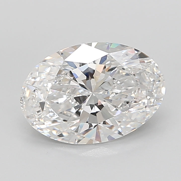 4.58 Carat Oval Shaped, Ideal Cut, E Color, VVS2 Clarity, IGI Certified Lab Grown Diamond