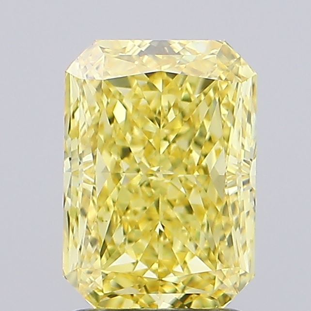 2.01 Carat Radiant Shaped, Ideal Cut, VS1 Clarity, IGI Certified Lab Grown Diamond