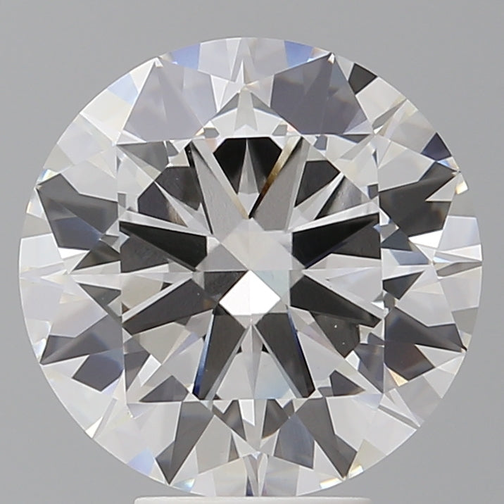 5.58 Carat Round Shaped, Excellent Cut, E Color, VVS2 Clarity, IGI Certified Lab Grown Diamond