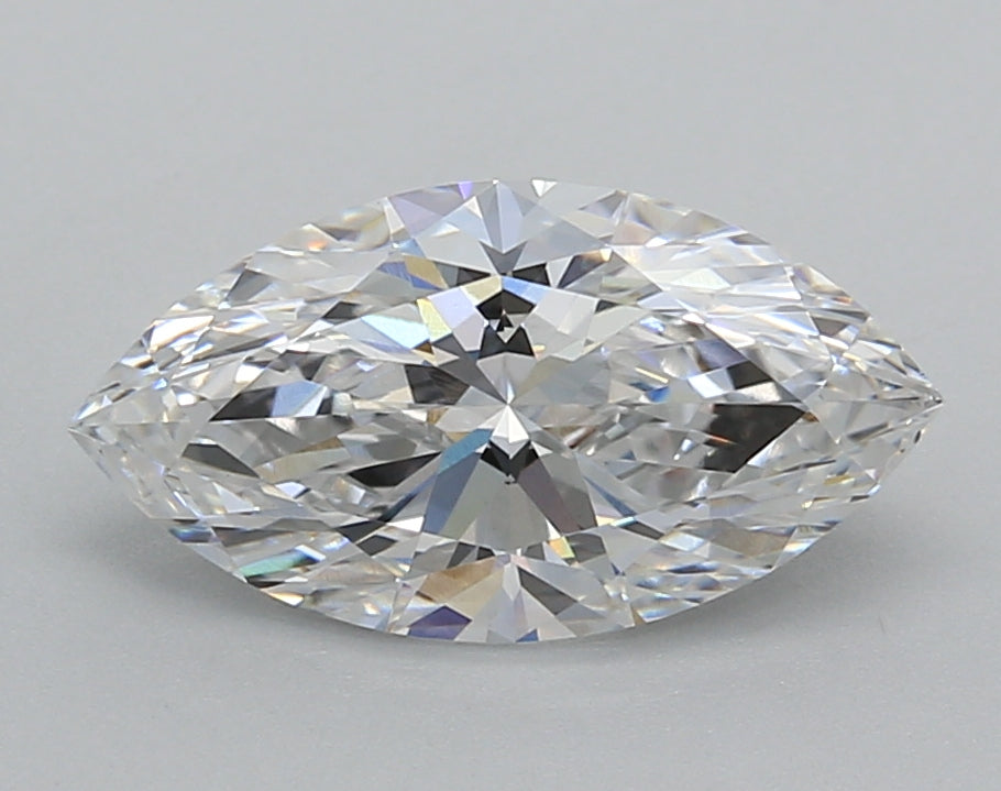 1.99 Carat Marquise Shaped, Excellent Cut, D Color, VS1 Clarity, IGI Certified Lab Grown Diamond