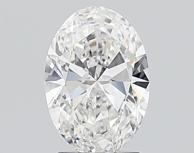 1.79 Carat Oval Shaped, Ideal Cut, D Color, VS1 Clarity, IGI Certified Lab Grown Diamond