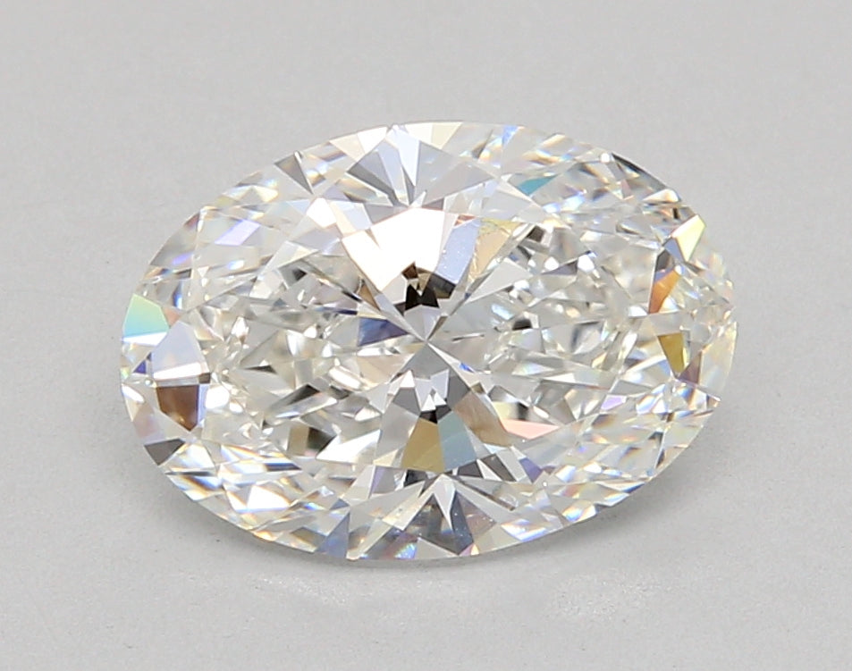 3.04 Carat Oval Shaped, Ideal Cut, F Color, VVS2 Clarity, IGI Certified Lab Grown Diamond