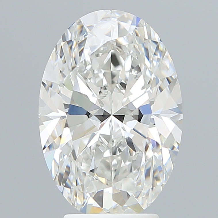 4.38 Carat Oval Shaped, Excellent Cut, E Color, VVS2 Clarity, IGI Certified Lab Grown Diamond