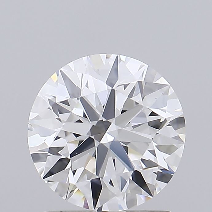 1.54 Carat Round Shaped, Ideal Cut, D Color, VS1 Clarity, IGI Certified Lab Grown Diamond