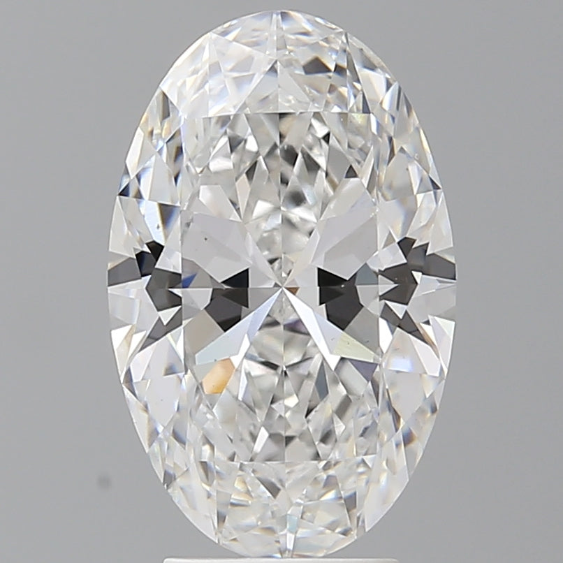 4.10 Carat Oval Shaped, Ideal Cut, E Color, VS1 Clarity, IGI Certified Lab Grown Diamond