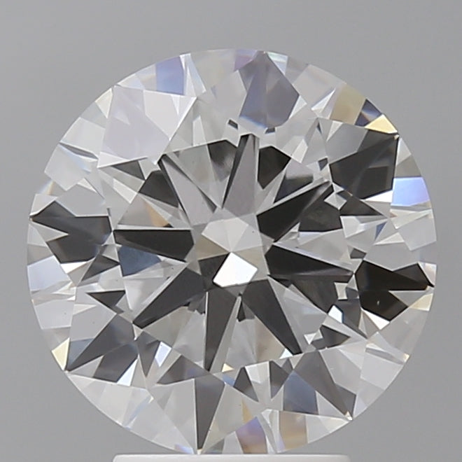4.03 Carat Round Shaped, Ideal Cut, F Color, VS1 Clarity, IGI Certified Lab Grown Diamond