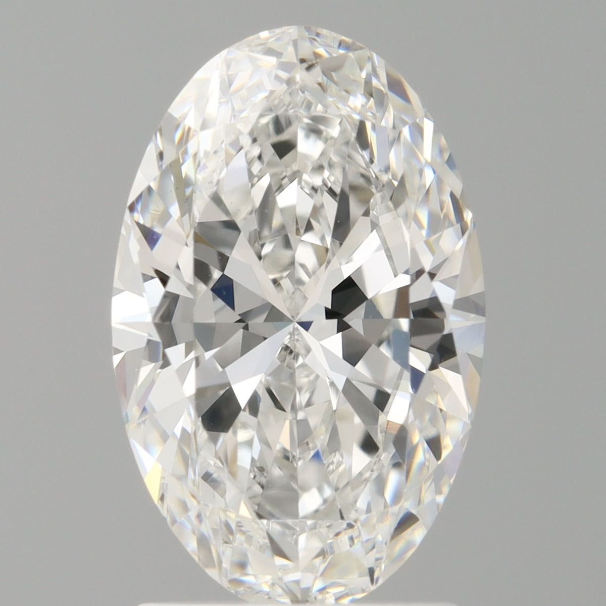 2.05 Carat Oval Shaped, Ideal Cut, E Color, VVS2 Clarity, IGI Certified Lab Grown Diamond