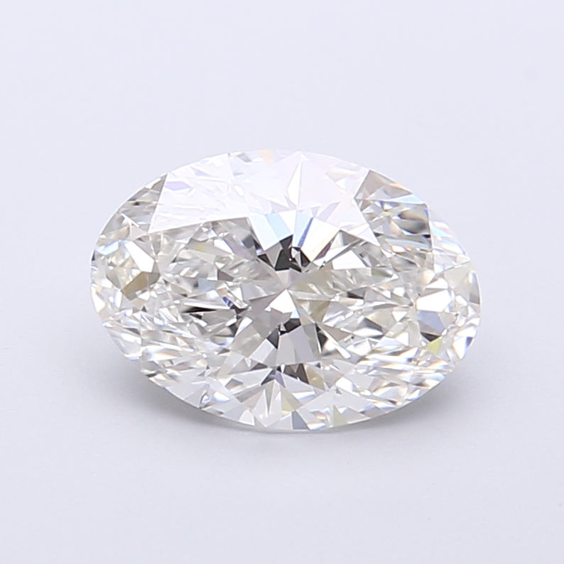 1.75 Carat Oval Shaped, Very Good Cut, F Color, VVS2 Clarity, IGI Certified Lab Grown Diamond