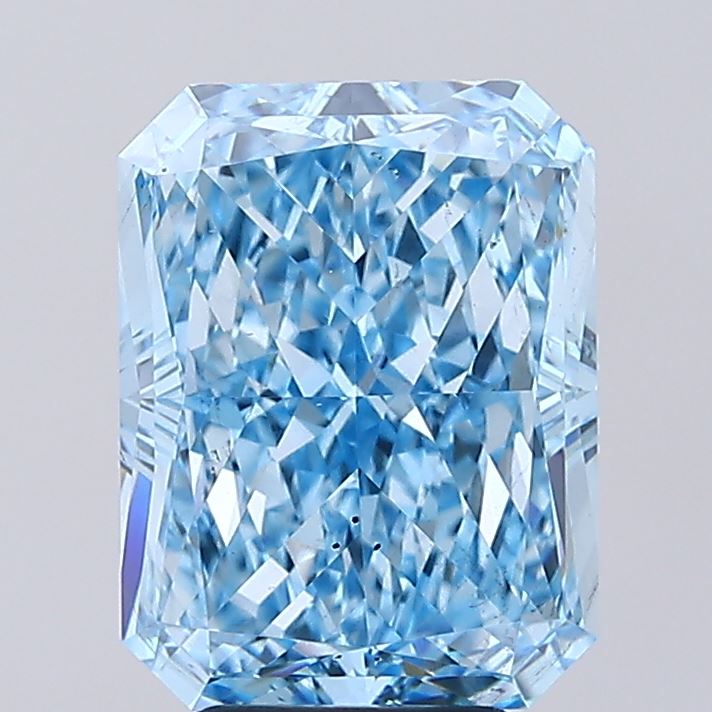 5.05 Carat Radiant Shaped, Excellent Cut, VS2 Clarity, IGI Certified Lab Grown Diamond