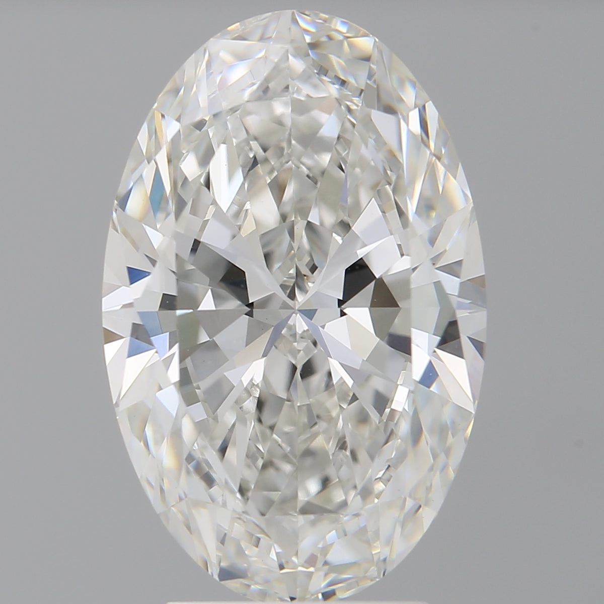 4.06 Carat Oval Shaped, Ideal Cut, F Color, VVS2 Clarity, IGI Certified Lab Grown Diamond