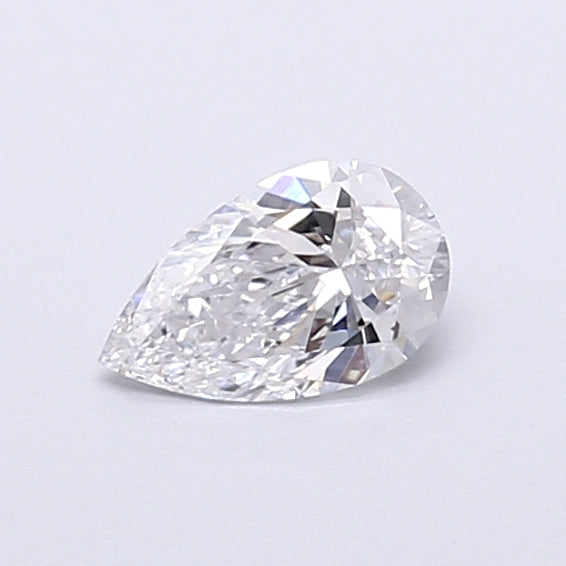 0.39 Carat Pear Shaped, Very Good Cut, D Color, VVS1 Clarity, IGI Certified Lab Grown Diamond