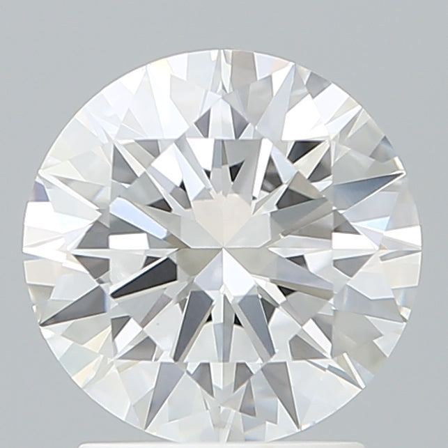 2.06 Carat Round Shaped, Ideal Cut, D Color, VVS2 Clarity, IGI Certified Lab Grown Diamond