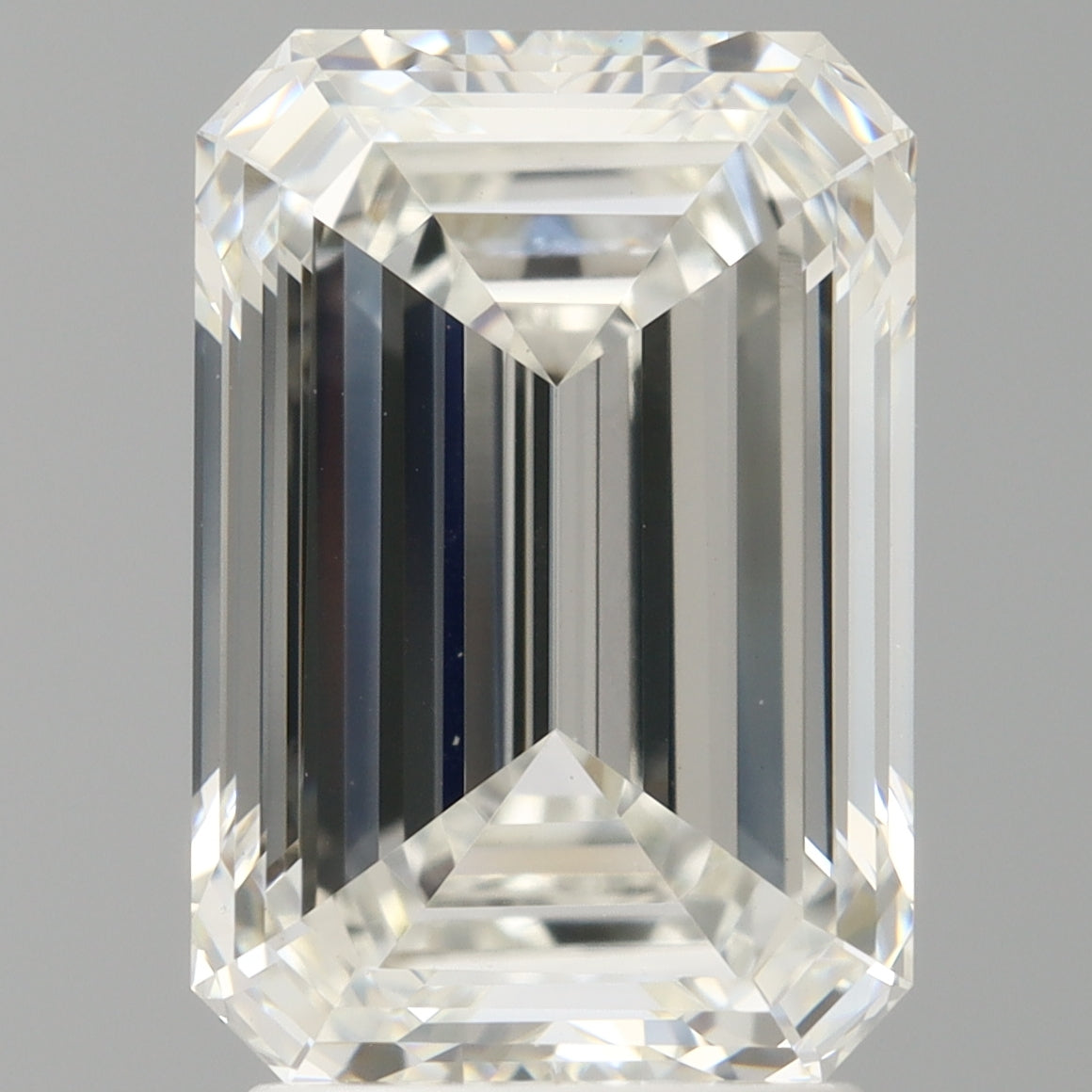 3.02 Carat Emerald Shaped, Excellent Cut, F Color, VVS2 Clarity, IGI Certified Lab Grown Diamond