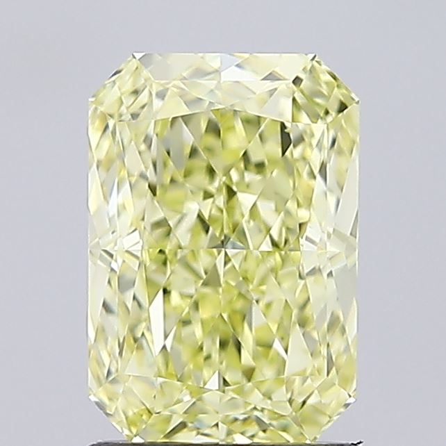1.59 Carat Radiant Shaped, Excellent Cut, VVS2 Clarity, IGI Certified Lab Grown Diamond