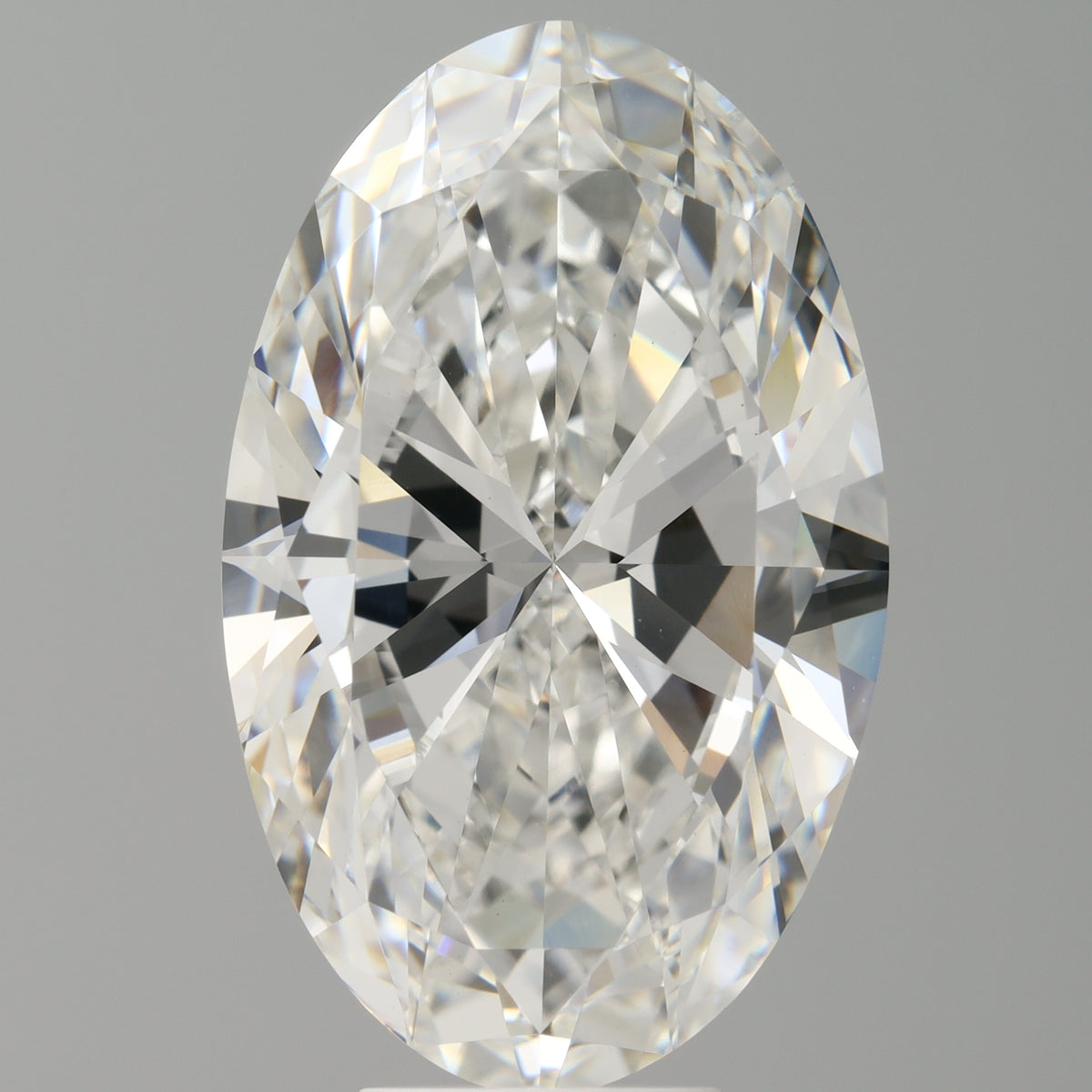 8.05 Carat Oval Shaped, Ideal Cut, E Color, VVS2 Clarity, IGI Certified Lab Grown Diamond
