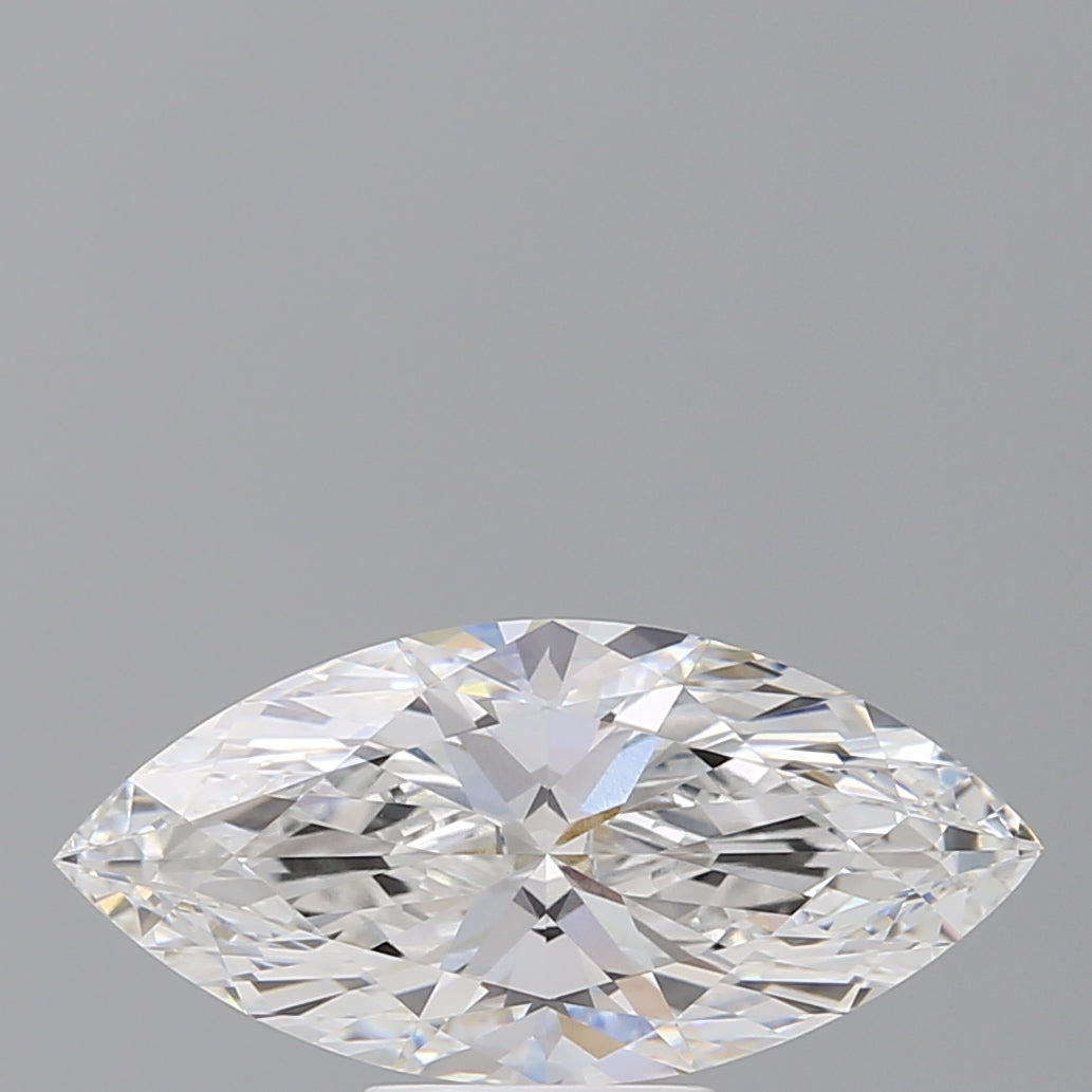 3.57 Carat Marquise Shaped, Ideal Cut, E Color, VVS2 Clarity, IGI Certified Lab Grown Diamond