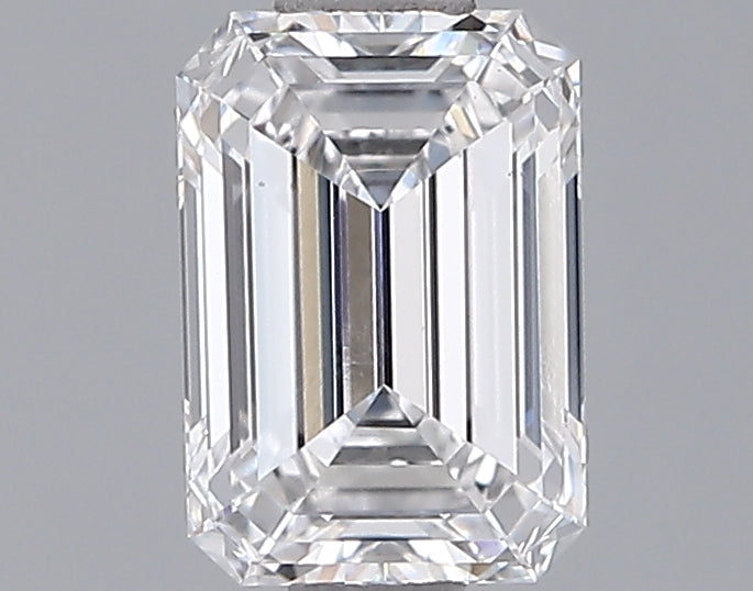 1.35 Carat Emerald Shaped, Ideal Cut, D Color, VS1 Clarity, IGI Certified Lab Grown Diamond